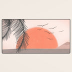 Summer Sunset Desk Mat Gallery Image 3