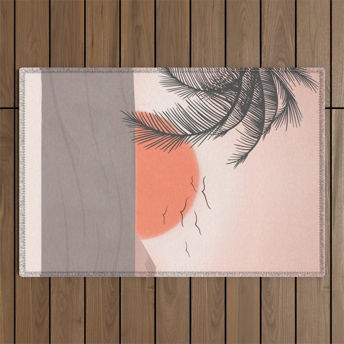 Summer Sunset Outdoor Rug Gallery Image 1