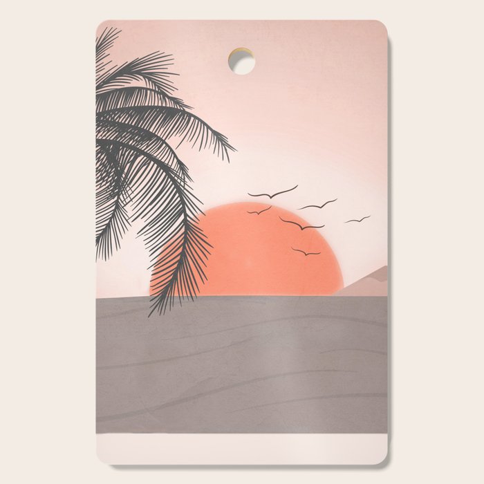 Summer Sunset Cutting Board Gallery Image 1