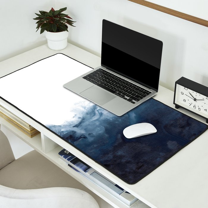 Indigo Depths No. 2 Desk Mat Gallery Image 2