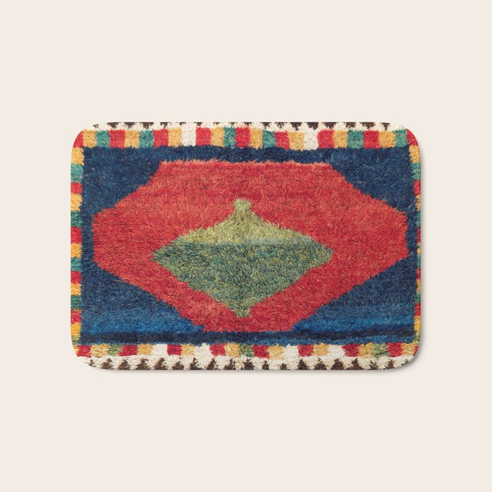 Luri Gabbeh Fars Southwest Persian Rug Print Bath Mat Gallery Image 1