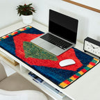 Luri Gabbeh Fars Southwest Persian Rug Print Desk Mat Gallery Image 2