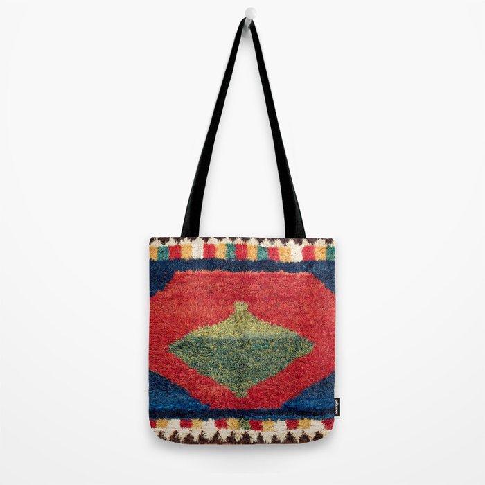 Luri Gabbeh Fars Southwest Persian Rug Print Tote Bag Gallery Image 2