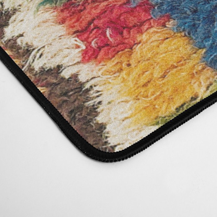 Luri Gabbeh Fars Southwest Persian Rug Print Desk Mat Gallery Image 4