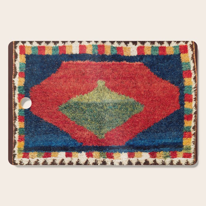 Luri Gabbeh Fars Southwest Persian Rug Print Cutting Board Gallery Image 1