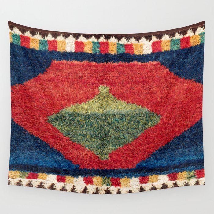 Luri Gabbeh Fars Southwest Persian Rug Print Wall Tapestry Gallery Image 4
