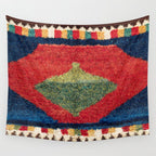 Luri Gabbeh Fars Southwest Persian Rug Print Wall Tapestry Gallery Image 4