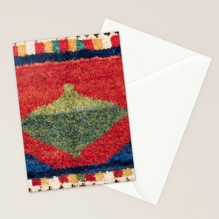 Luri Gabbeh Fars Southwest Persian Rug Print Stationery Card Gallery Image 2