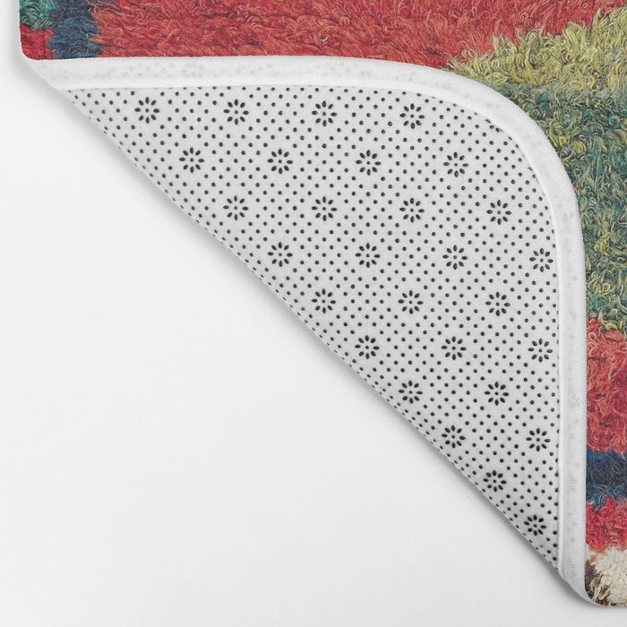 Luri Gabbeh Fars Southwest Persian Rug Print Bath Mat Gallery Image 2