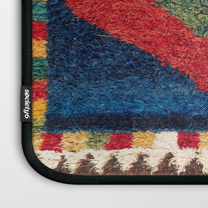 Luri Gabbeh Fars Southwest Persian Rug Print Laptop Sleeve Gallery Image 3