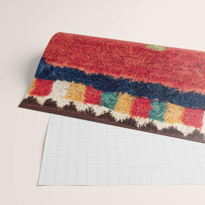 Luri Gabbeh Fars Southwest Persian Rug Print Wrapping Paper Gallery Image 2