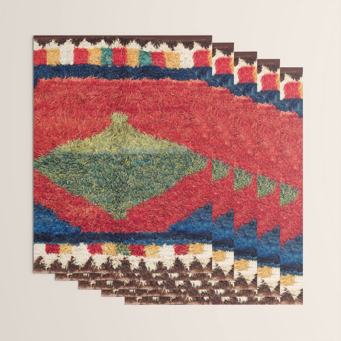 Luri Gabbeh Fars Southwest Persian Rug Print Wrapping Paper Gallery Image 3