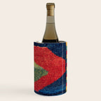 Luri Gabbeh Fars Southwest Persian Rug Print Wine Chiller Gallery Image 3