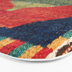 Luri Gabbeh Fars Southwest Persian Rug Print Bath Mat Gallery Image 3