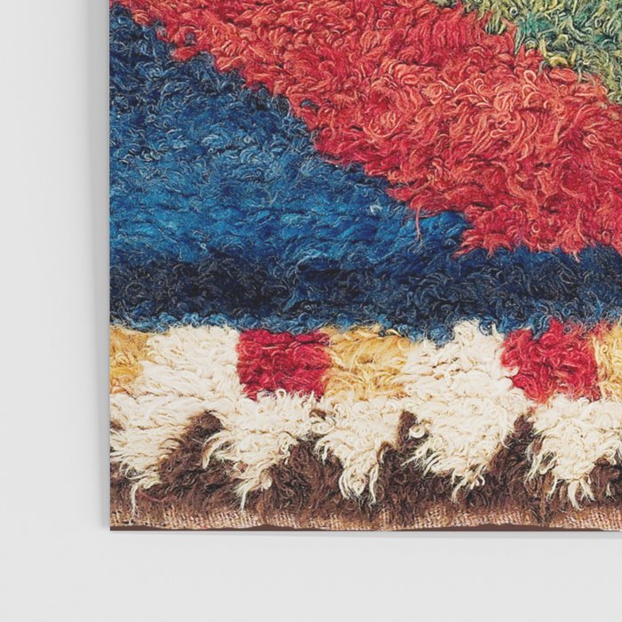 Luri Gabbeh Fars Southwest Persian Rug Print Poster Gallery Image 3