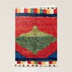 Luri Gabbeh Fars Southwest Persian Rug Print Stationery Card Gallery Image 2