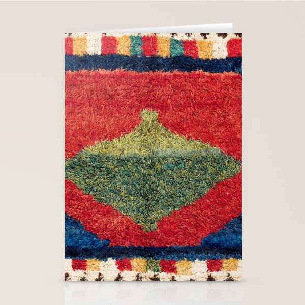 Luri Gabbeh Fars Southwest Persian Rug Print Stationery Card Gallery Image 2