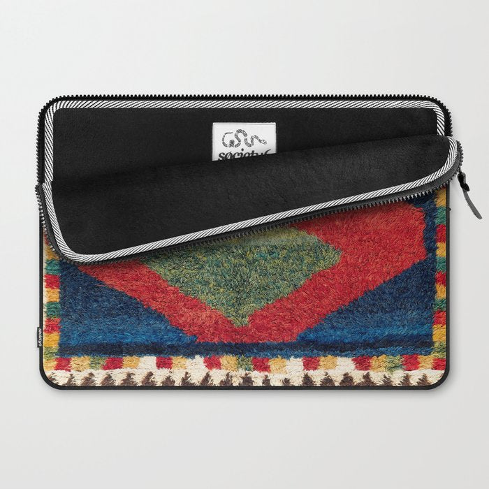 Luri Gabbeh Fars Southwest Persian Rug Print Laptop Sleeve Gallery Image 2