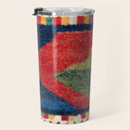Luri Gabbeh Fars Southwest Persian Rug Print Travel Mug Gallery Image 3