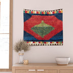 Luri Gabbeh Fars Southwest Persian Rug Print Wall Tapestry Gallery Image 2