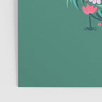 I Heart Cats and Flowers (in Green) Poster Gallery Image 3