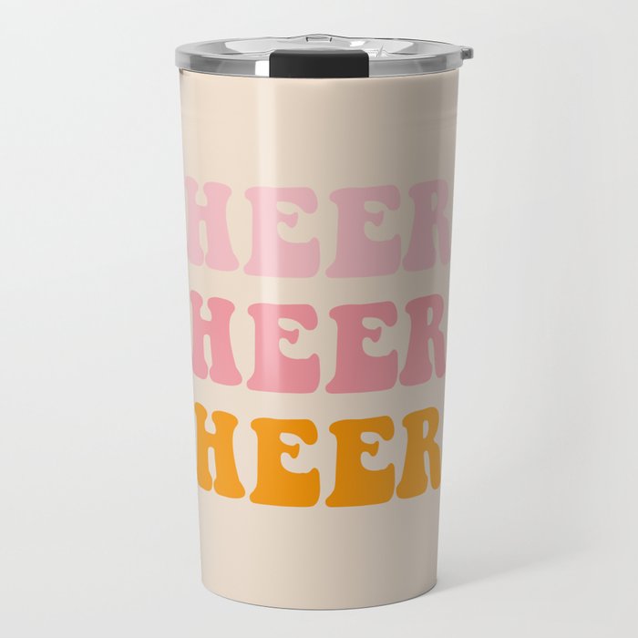 cheers cheers cheers Travel Mug Gallery Image 1