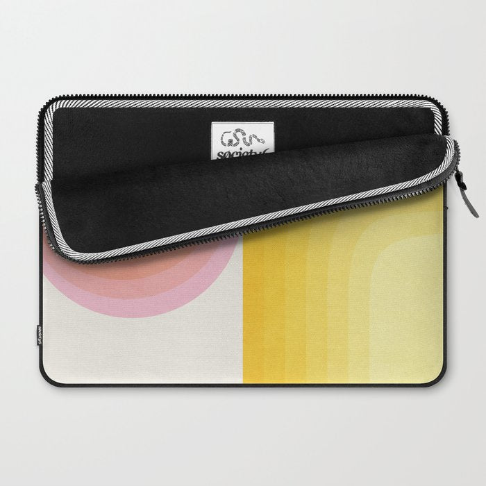 abstract gradient Laptop Sleeve Gallery Image 2