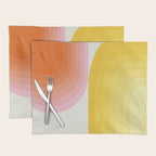 abstract gradient Placemat Gallery Image 1