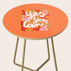 Yes You Can #motivational Side Table Gallery Image 2