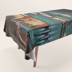 a Postcard from year 2346 Tablecloth Gallery Image 1