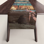 a Postcard from year 2346 Table Runner Gallery Image 1