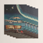 a Postcard from year 2346 Wrapping Paper Gallery Image 3