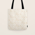 Tiny Chintz Floral - Ivory Pink Tote Bag Gallery Image 1