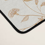 Tiny Chintz Floral - Ivory Pink Desk Mat Gallery Image 4