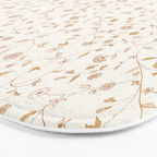 Tiny Chintz Floral - Ivory Pink Bath Mat Gallery Image 3