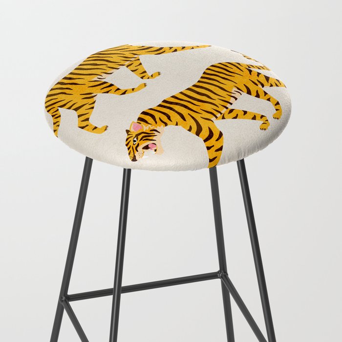 Fierce: Golden Tiger Edition Stool Gallery Image 2