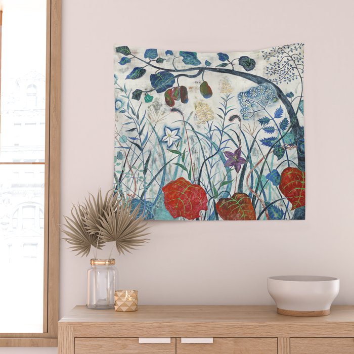 nature Japanese painting Wall Tapestry Gallery Image 2