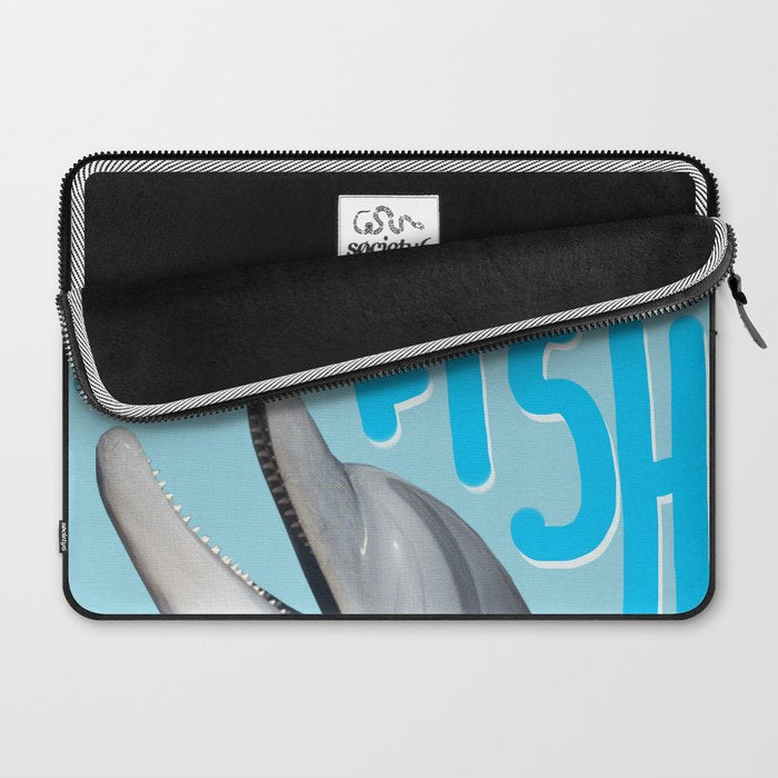 I am no fish Laptop Sleeve Gallery Image 2