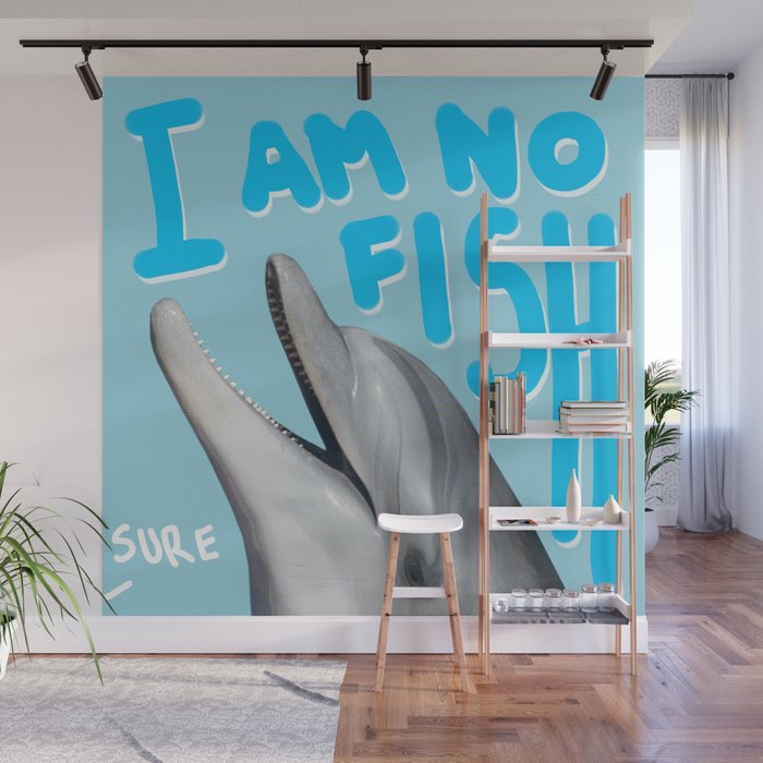 I am no fish Wall Mural Gallery Image 1