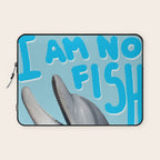 I am no fish Laptop Sleeve Gallery Image 1