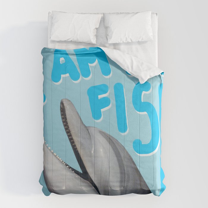 I am no fish Comforter Gallery Image 1