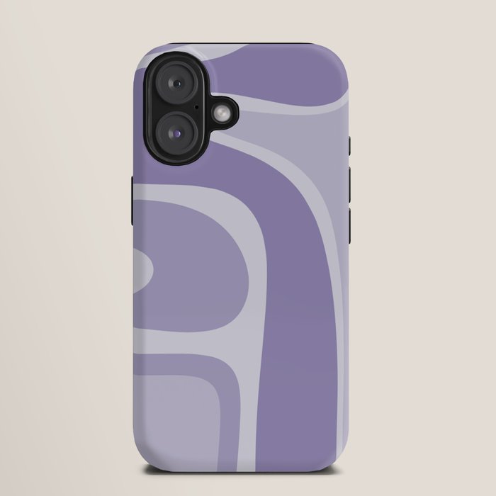 Copacetic Retro Abstract in Light Lavender Purple  iPhone Case Gallery Image 9