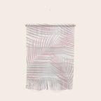 Blush Pink Palm Leaves Dream - Cali Summer Vibes #2 #tropical #decor #art #society6 Wall Hanging Gallery Image 1