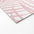 Blush Pink Palm Leaves Dream - Cali Summer Vibes #2 #tropical #decor #art #society6 Welcome Mat Gallery Image 2