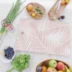 Blush Pink Palm Leaves Dream - Cali Summer Vibes #2 #tropical #decor #art #society6 Cutting Board Gallery Image 2