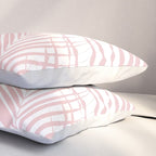 Blush Pink Palm Leaves Dream - Cali Summer Vibes #2 #tropical #decor #art #society6 Pillow Sham Gallery Image 3
