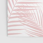 Blush Pink Palm Leaves Dream - Cali Summer Vibes #2 #tropical #decor #art #society6 Poster Gallery Image 3