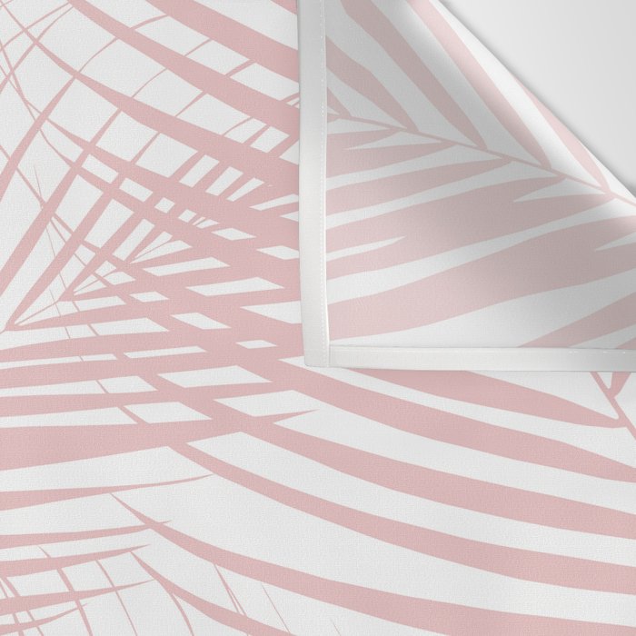 Blush Pink Palm Leaves Dream - Cali Summer Vibes #2 #tropical #decor #art #society6 Wall Tapestry Gallery Image 3