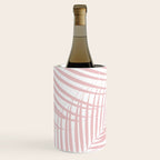 Blush Pink Palm Leaves Dream - Cali Summer Vibes #2 #tropical #decor #art #society6 Wine Chiller Gallery Image 2