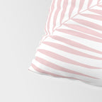 Blush Pink Palm Leaves Dream - Cali Summer Vibes #2 #tropical #decor #art #society6 Pillow Sham Gallery Image 4